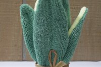 Plant Only (Smudge Plant Basic Microfiber Covert Cleaning Cloth) Yellow
