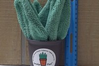 Smudge Plant with ruler