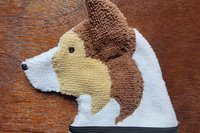 Smudge Dog Sheltie "Percy" Microfiber Covert Cleaning Cloth