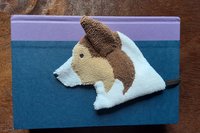 Smudge Dog Sheltie "Percy" Microfiber Covert Cleaning Cloth