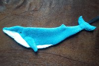 Smudge Fish: Blue Whale Microfiber Covert Cleaning Cloth
