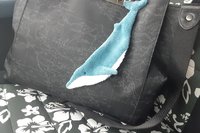 Smudge Fish: Blue Whale Microfiber Covert Cleaning Cloth