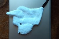 Smudge Dog Westie "Fergie" Microfiber Covert Cleaning Cloth