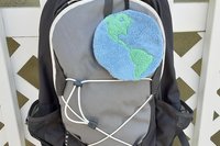 looped through a backpack or handbag so that it’s easy to find and use.