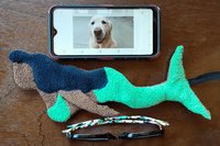 Mermaid with phone and glasses two of the items it can clean