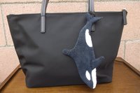 Smudge Fish: Killer Whale Microfiber Covert Cleaning Cloth