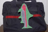 Smudge Fish:  Rainbow Trout Microfiber  Covert Cleaning Cloth