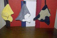 Smudge Dogs being used as bookmarks