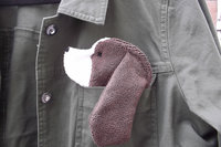 Smudge Dog Springer Spaniel "Tucker" Microfiber Covert Cleaning Cloth