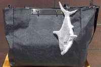 Smudge Fish: Shark Microfiber Covert Cleaning Cloth
