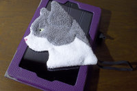 Smudge Cat "Tux" Microfiber Covert Cleaning Cloth