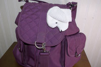 Smudge Dog Poodle "Sugar" Microfiber Covert Cleaning Cloth