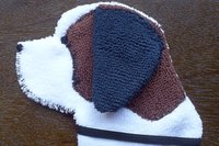 mudge Dog St. Bernard "Babe" Microfiber  Covert Cleaning Cloth