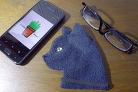 Smudge Cat "Buddy" Microfiber Covert Cleaning Cloth