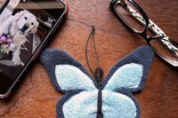 Smudge Bug Butterfly Microfiber Covert Cleaning Cloth