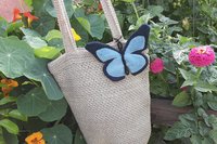 Smudge Bug Butterfly Microfiber Covert Cleaning Cloth