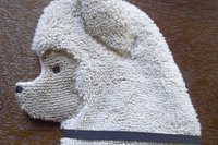Smudge Dog Pomeranian "Cheeky" Microfiber Covert Cleaning Cloth