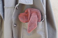 Smudge Dog Bloodhound "Cole"  Microfiber Covert Cleaning Cloth