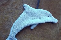 Smudge Fish: Dolphin Microfiber Covert Cleaning Cloth