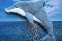 Smudge Fish: Dolphin Microfiber Covert Cleaning Cloth