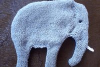 Smudge Safari: Elephant Microfiber Covert Cleaning Cloth