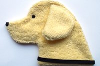Smudge Dog Retriever "Joe" Microfiber  Covert Cleaning Cloth, Golden/Labrador Re