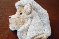 Smudge Safari: Lion Microfiber Covert Cleaning Cloth