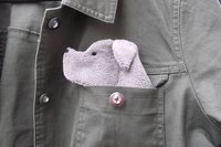 Smudge Dog Pit Bull "Stormy" Microfiber Covert Cleaning Cloth