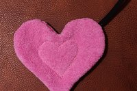 Smudge Heart Microfiber Covert Cleaning Cloth