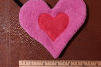 Smudge Heart Microfiber Covert Cleaning Cloth