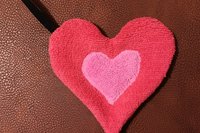 Smudge Heart Microfiber Covert Cleaning Cloth