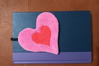 Smudge Heart Microfiber Covert Cleaning Cloth