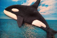 Smudge Fish: Killer Whale Microfiber Covert Cleaning Cloth