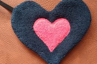 Smudge Heart Microfiber Covert Cleaning Cloth