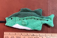 Smudge Fish: Largemouth Bass Microfiber  Covert Cleaning Cloth