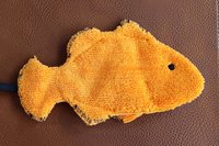 Smudge Fish: Clownfish Microfiber Covert Cleaning Cloth