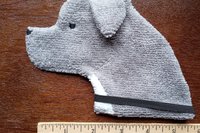 Smudge Dog Pit Bull "Stormy" Microfiber Covert Cleaning Cloth