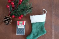 Smudge Stocking Microfiber Covert Cleaning Cloth and Gift Card Holder
