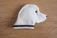 Smudge Dog Retriever "Abe" Microfiber Cleaning Cloth, Golden/Labrador Retriever