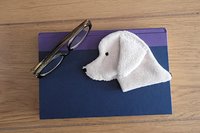 Smudge Dog Retriever "Abe" Microfiber Cleaning Cloth, Golden/Labrador Retriever