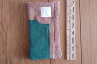 Baseball Themed Microfiber Glasses/Cellphone Case, Cleaner and Case in One!