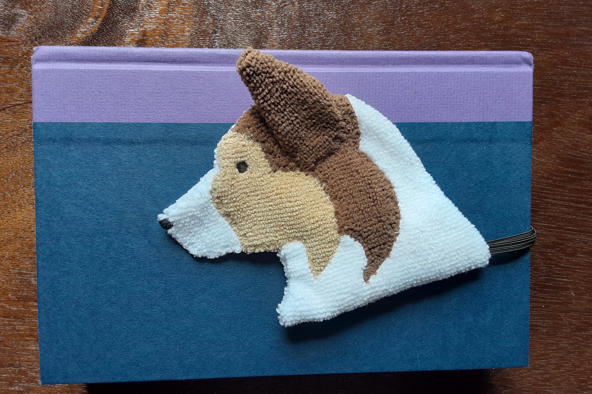 Smudge Dog Sheltie "Percy" Microfiber Covert Cleaning Cloth