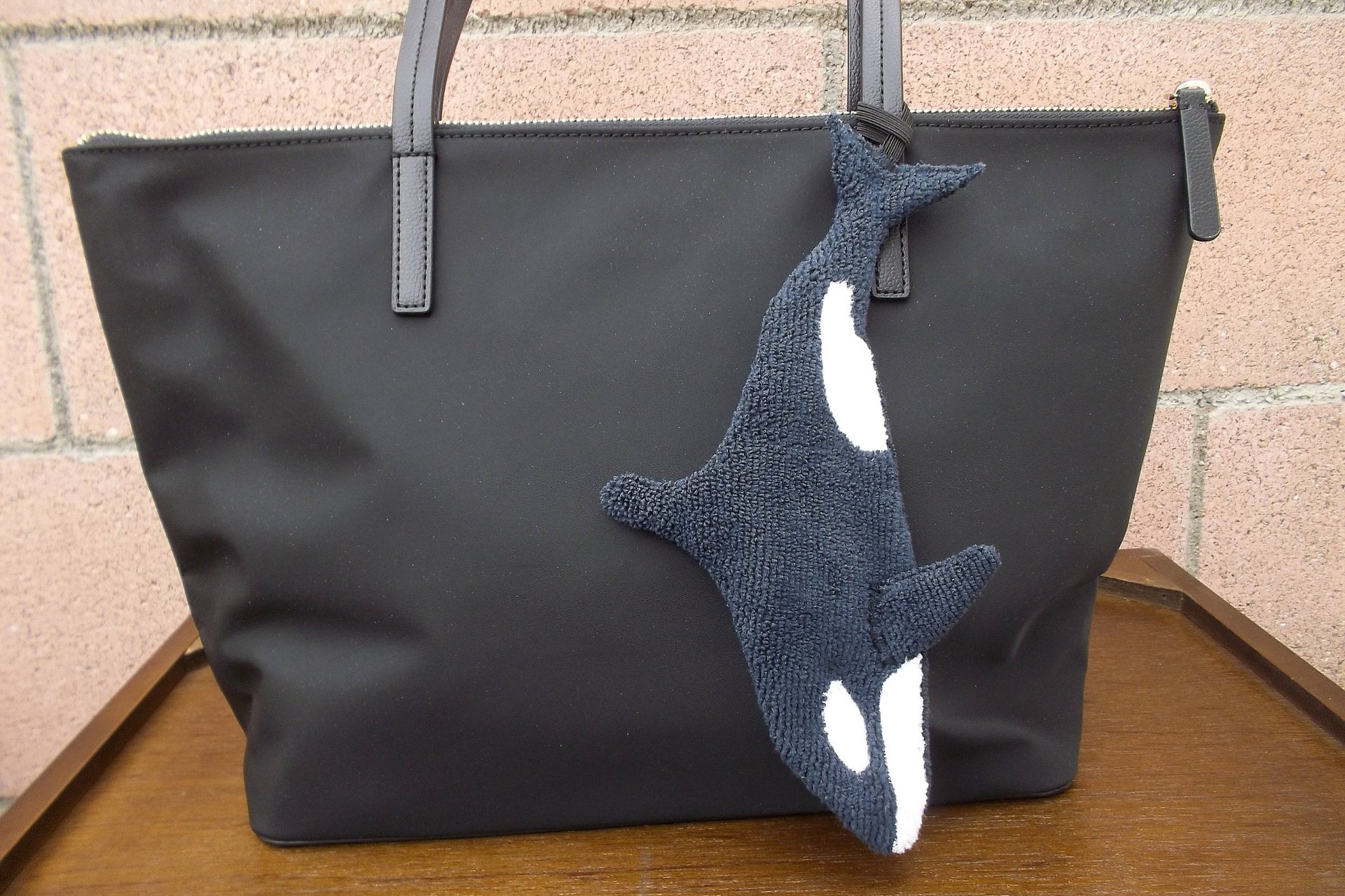 Smudge Fish: Killer Whale Microfiber Covert Cleaning Cloth
