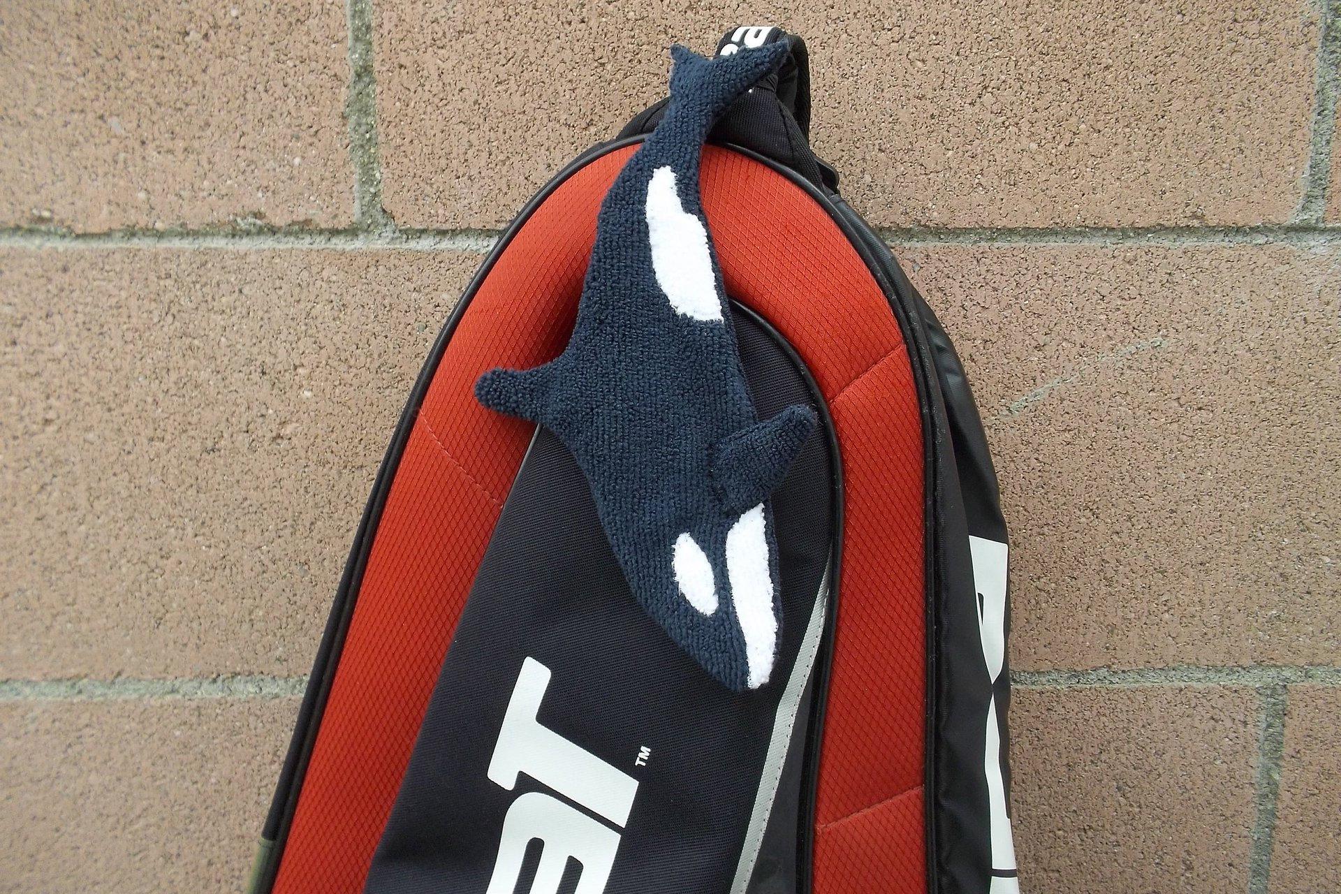 Smudge Fish: Killer Whale Microfiber Covert Cleaning Cloth