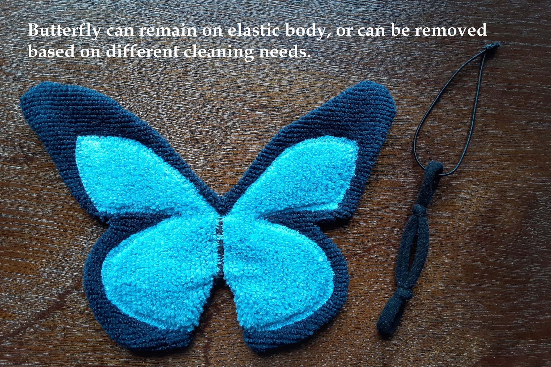 Smudge Bug Butterfly Microfiber Covert Cleaning Cloth