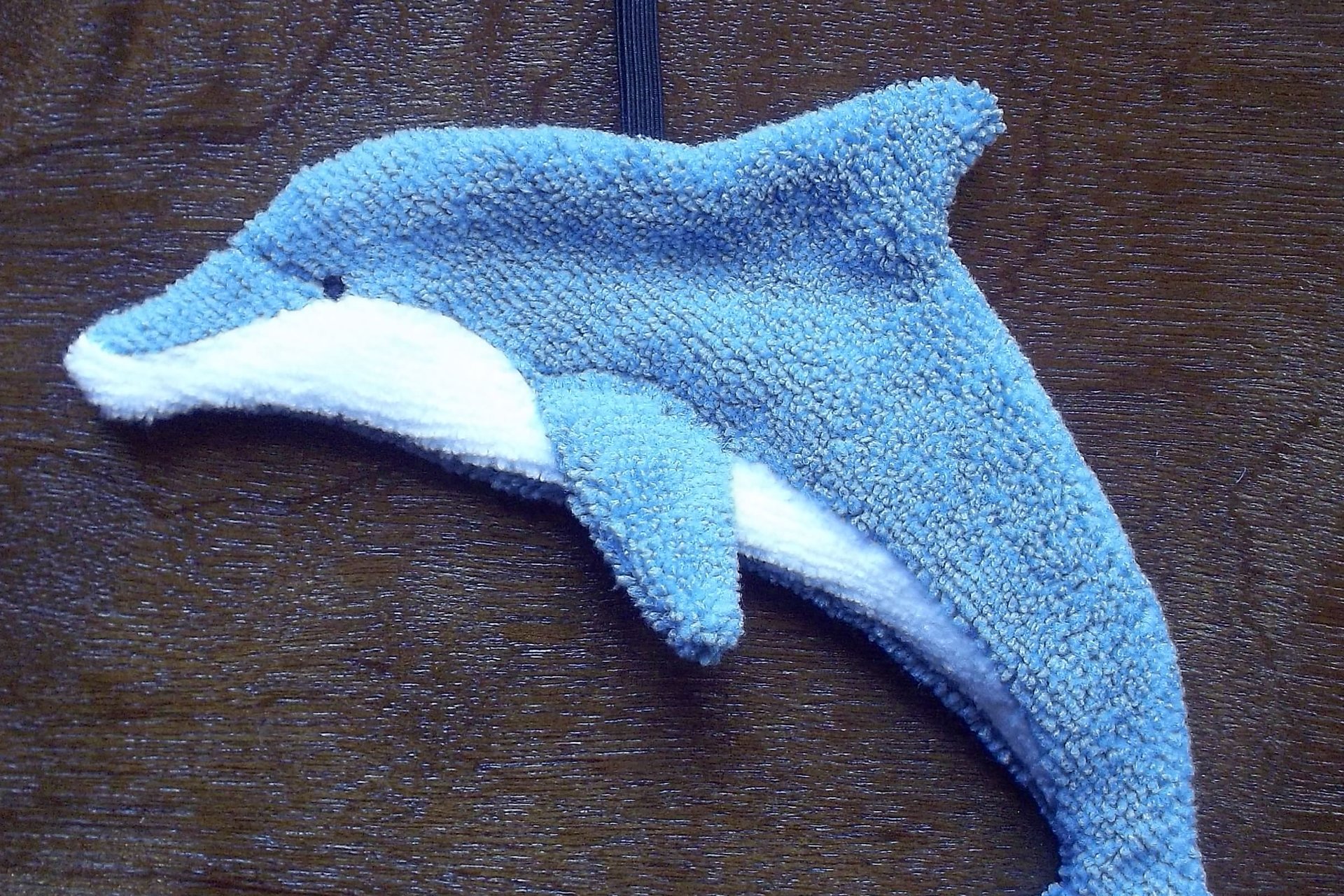Smudge Fish: Dolphin Microfiber Covert Cleaning Cloth