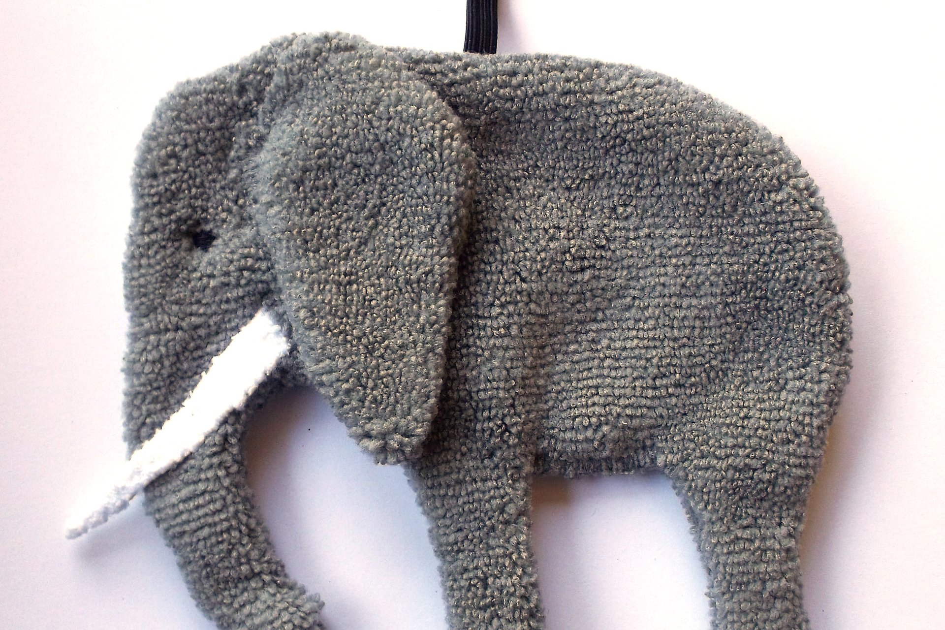 Smudge Safari: Elephant Microfiber Covert Cleaning Cloth