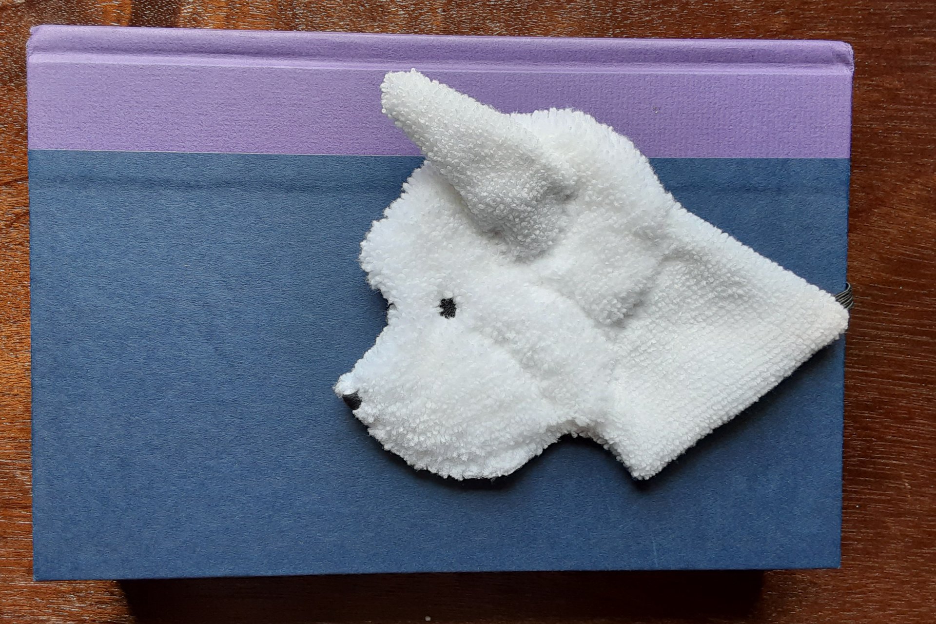 Smudge Dog Westie "Fergie" Microfiber Covert Cleaning Cloth
