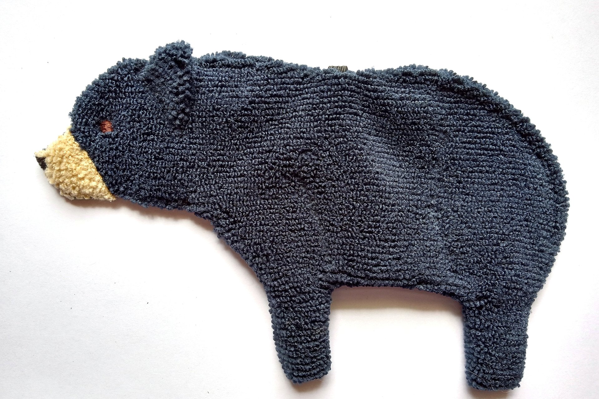 Smudge Bear on white background.