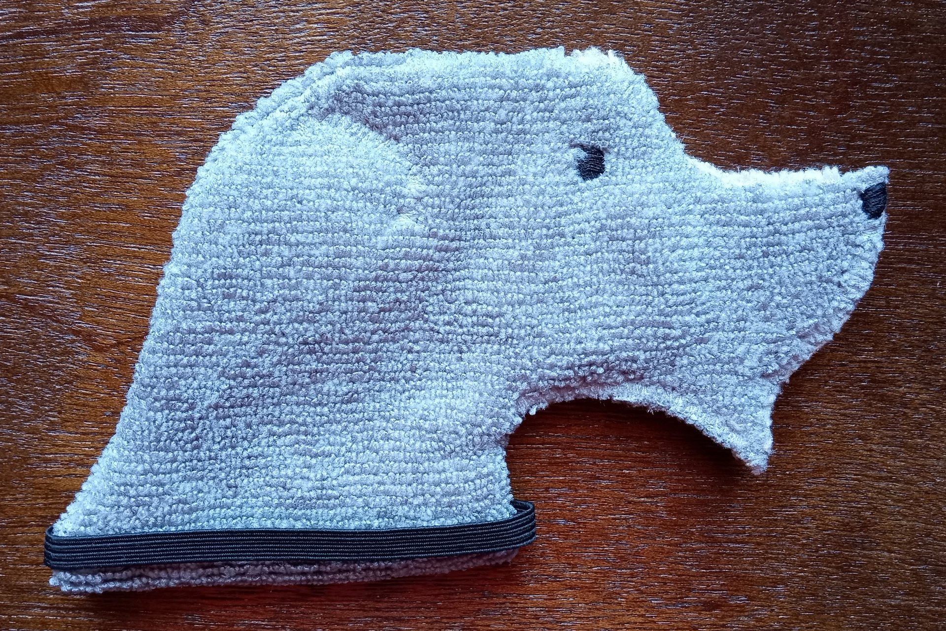 The back side of the Smudge Dog.